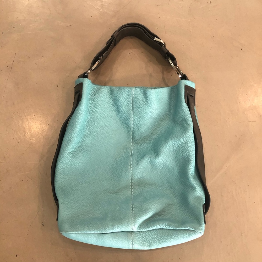 Donna Karan genuine leather shoulder bag. Like New